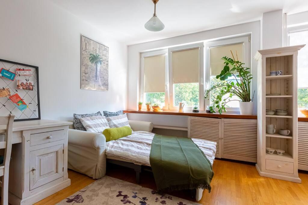 Cozy, Bright, Comfy Studio Next To The Old Town. Lägenhet Warszawa Exteriör bild